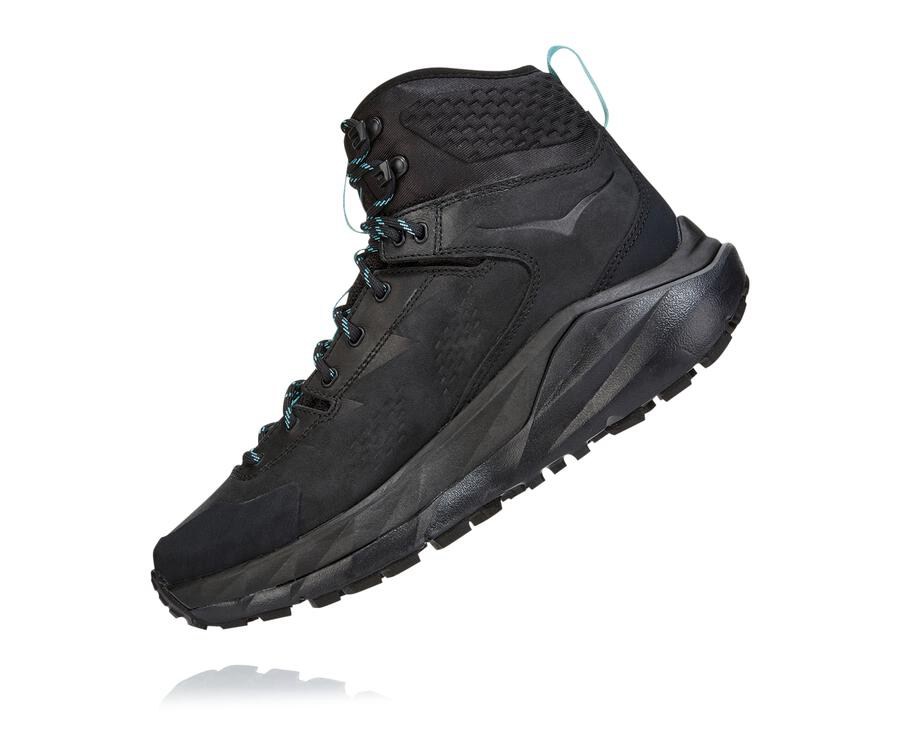 Botas De Montaña Hoka One One Mujer - Kaha Gore-Tex - Negras - WHS496835